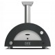 Pizza Oven Moderno 1 Alfa Forni Hybrid Charcoal Grey