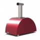 Moderno 3 Alfa Forni Pizzaofen mit antikem rotem Holz