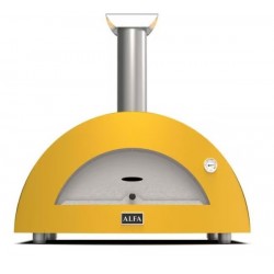 Moderno 3 Alfa Forni Horno de Pizza con Leña Amarillo Fuego