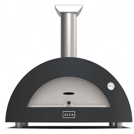 Alfa Forni Moderno 2 Gás Forno Pizza Carvão Cinza