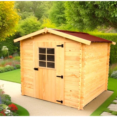 Alpina Garden shed Madeira maciça Habrita 4 m2 Log 20mm