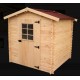 Alpina Garden shed Madeira maciça Habrita 4 m2 Log 20mm