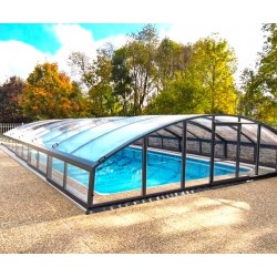 Imperial 8.54X5.5 Abrilios Telescopic Mid-Height Pool Enclosure