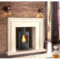 Nordica Extraflame Fedora 8,3 kW Stahl-Holzofen Schwarz