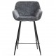 Set van 2 Ibis Chairs Werkblad grijs chenille stof VeryForma