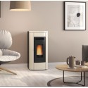 Estufa de pellets La Nordica Extraflame Klaudia 8kW Ivory