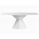 Vertex Table & 2 Chairs Set Vondom White