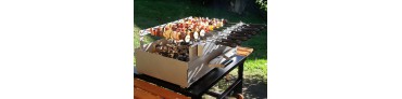 Barbecues en grills met hout en houtskool